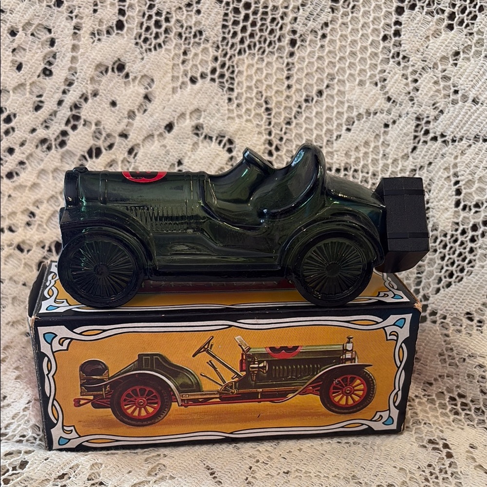Vintage Avon Straight Eight Aftershave Decanter